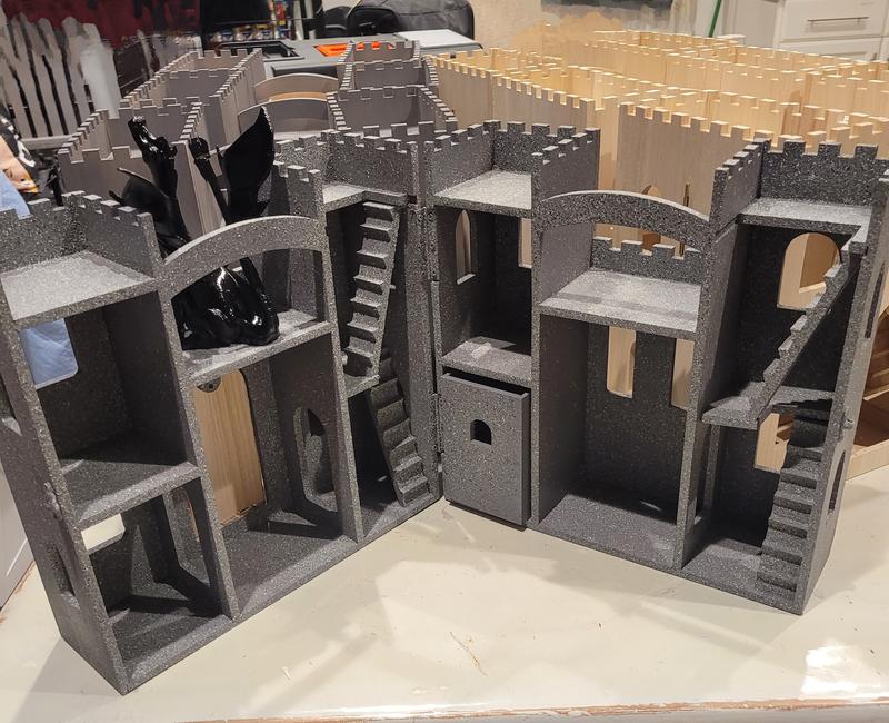 Wood Castle Dollhouse by Make Market®
