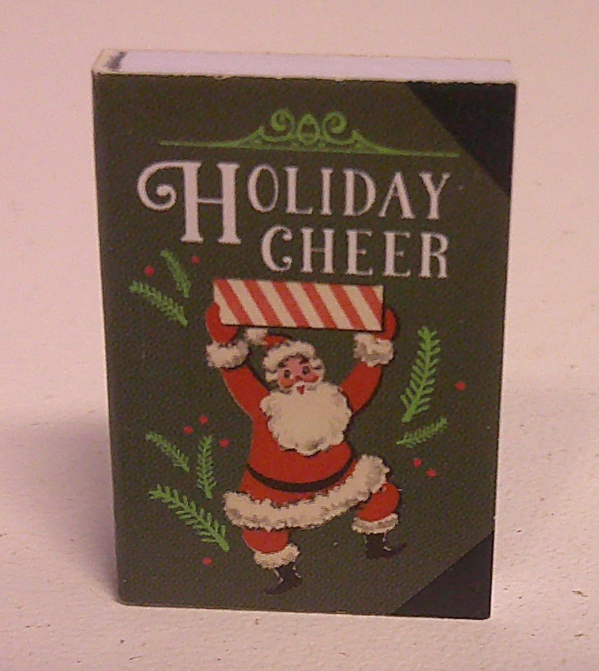 Miniature book - Christmas "Holiday Cheer" for dollhouse