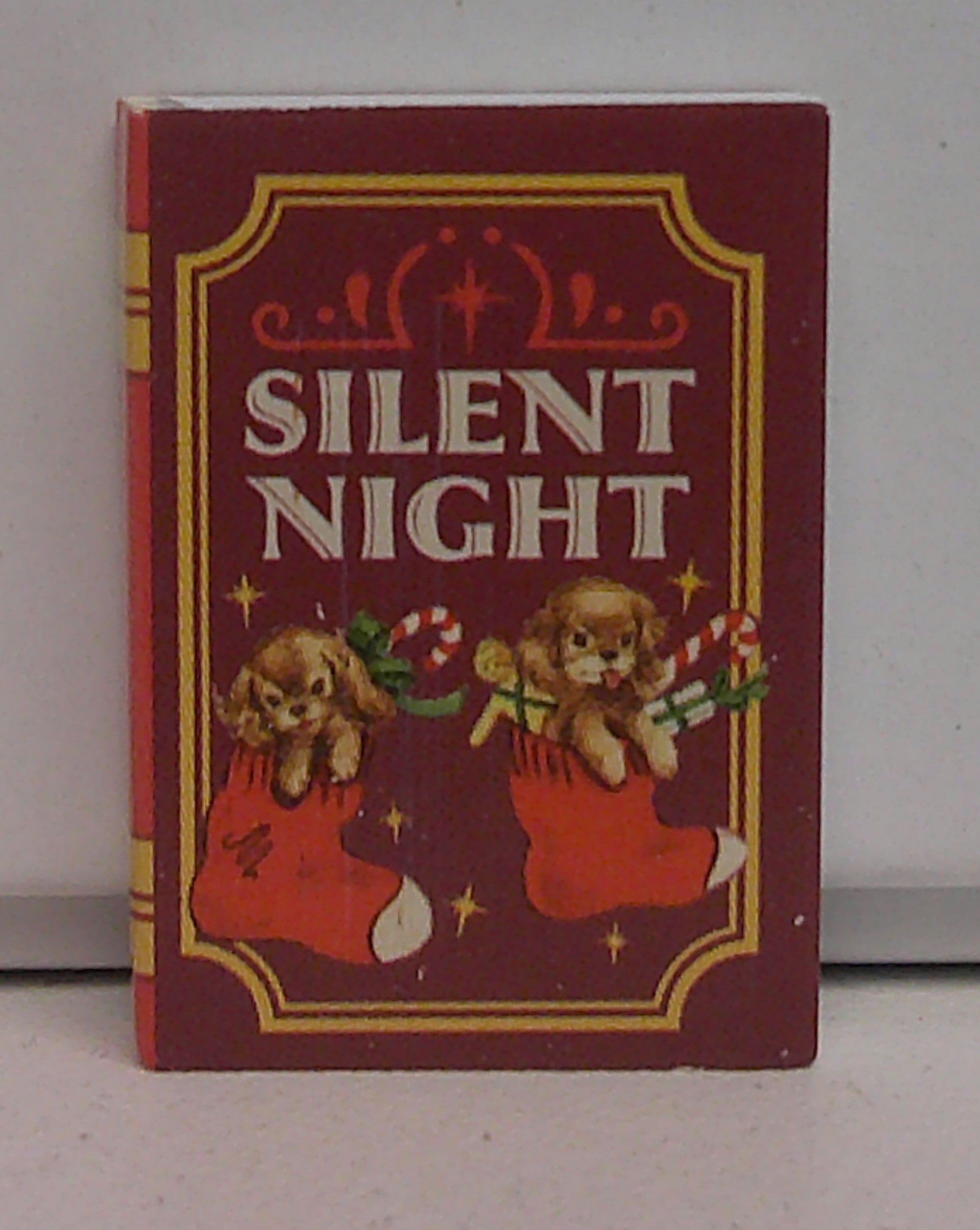 Miniature Book - Silent Night Xmas