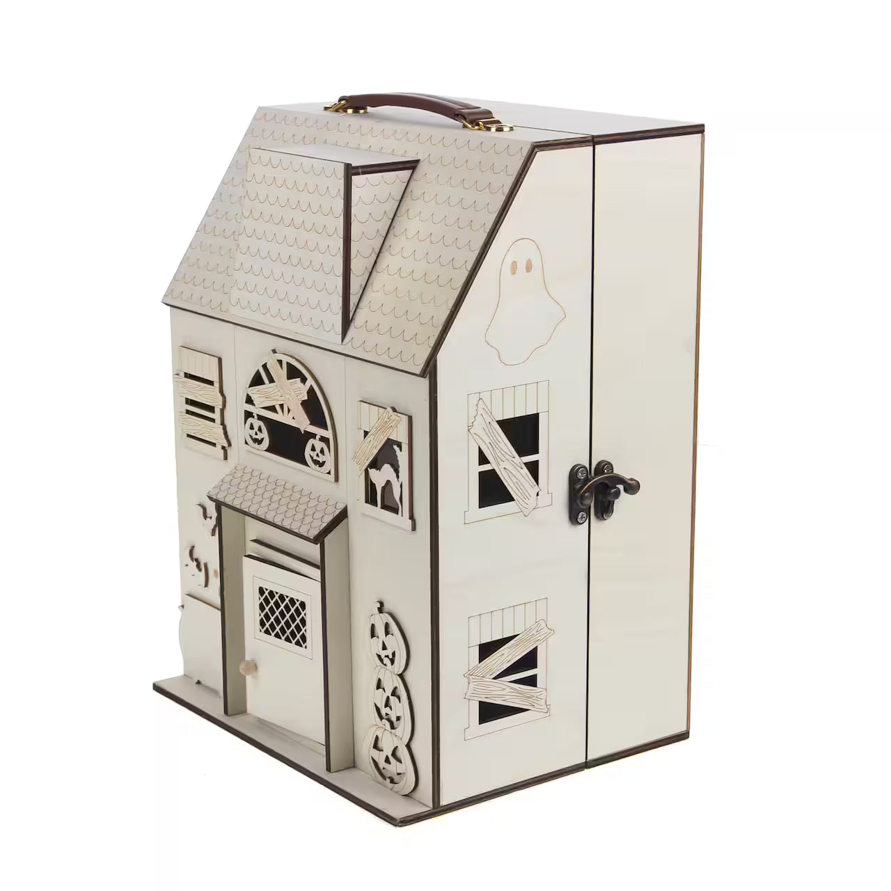 Dollhouse Wood Décor 12.25" DIY Haunted Halloween