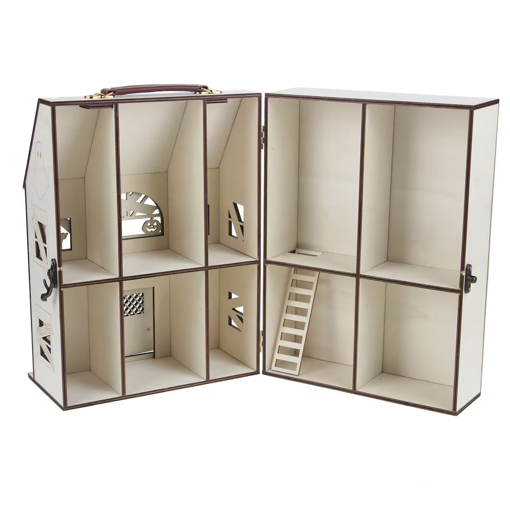 Dollhouse Wood Décor 12.25" DIY Haunted Halloween