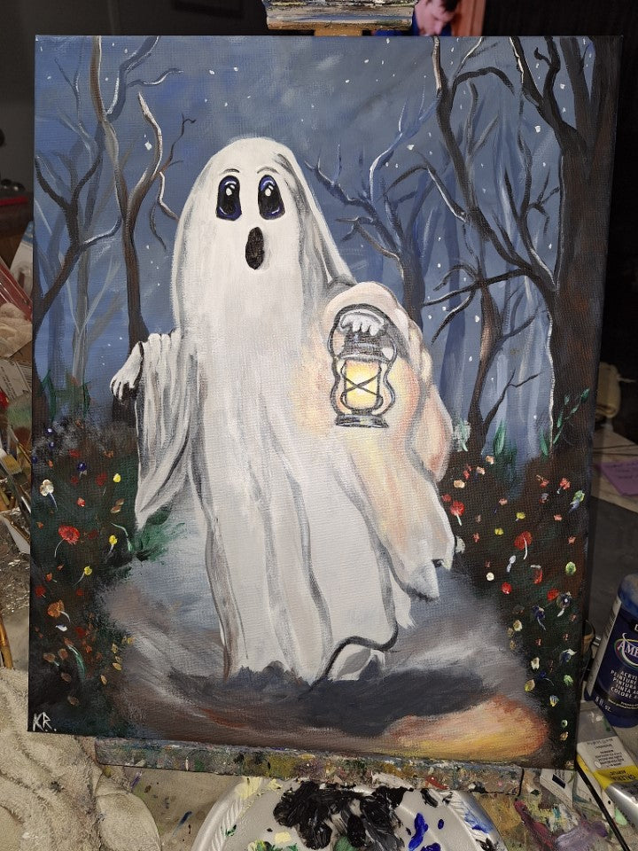 Ghost Halloween Holiday with lantern.jpg