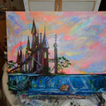 Painting Castle with underwater scene 16x20 signed.jpg