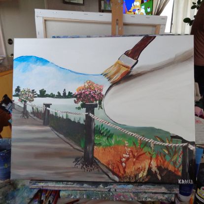 Painting paint brush magic path 16x20 signed.jpg